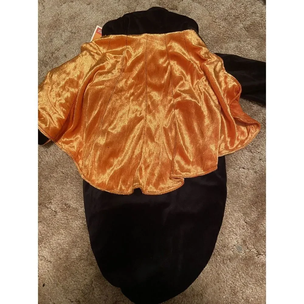 BAT ONE PIECE BUNTING SACK‎ BAG HALLOWEEN COSTUME BABY INFANT TODDLER XS 0-9 MOS